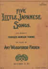 Five Little Japanese Songs for High Voice songbook
