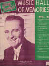 Bing Crosby's Music Hall Of Memories No.2 songbook