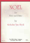 Nicholas Van Slyck Noel for Flute and Piano sheet music