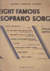 Album of Eight Famous Soprano Songs By Popular Composers
