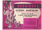 Selections From The Savoy Opera Ruddigore Songbook