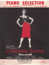 Carmen Jones Piano Selection With Lyrics piano medley songbook