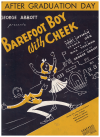 After Graduation Day from 'Barefoot Boy With Cheek' (1947) sheet music
