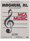 Magnum P.I. Theme for easy piano sheet music