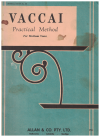 Vaccai Practical Method For Medium Voice