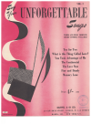 Sing Your Unforgettable Songs Vol.1 songbook