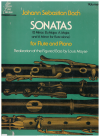 Johann Sebastian Bach Sonatas for Flute and Piano Volume 2