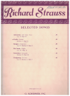 used Lieder original sheet music for sale