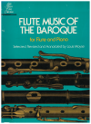 Flute Music Of The Baroque for Flute and Piano