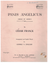 Panis Angelicus (Bread of Angels) 1952 sheet music