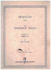 Irmelin (Prelude) for Organ by Frederick Delius sheet music