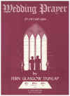 Wedding Prayer by Fern Glasgow Dunlap for Organ sheet music