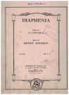 Diaphenia (1925) sheet music