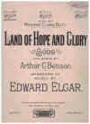 Edward Elgar: Land Of Hope And Glory (in B flat) (1930) sheet music