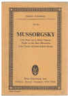 Mussorgsky study score
