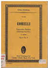 Used Corelli Concerto Grosso study score