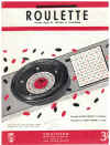 Roulette piano solo original sheet music score