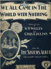 we all came in the world with nothing, The Sisters Albert The Dainty English Girls