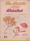 The Wattle And The Waratah used sheet music
