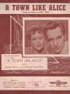 A Town Like Alice theme song used sheet music