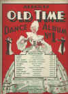 Albert's Old Time Dance Album No.1 1932 piano sheet music book of old time dances with dance directions for sale
