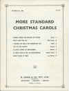 More Standard Christmas Carols Anthem No. 290 used choral music for unison voices for sale in Australian second hand music shop