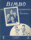 Bimbo used sheet music