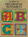 Decorative Alphabets Stained Glass Pattern Book