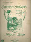 Summer Shadows used sheet music