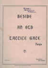 Beside An Old Lattice Gate used sheet music
