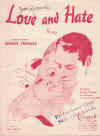 Love And Hate by George Trevare used sheet music