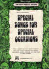 Palmer Hughes Organ Party Book Special Songs For Special Occasions