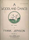 A Woodland Dance used sheet music