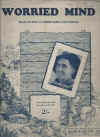Worried Mind (1941 Smoky Dawson) used sheet music for sale