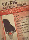 Shefte Rhythm Folio Modern Pianistic Transcriptions of Popular Hits used book for sale in Australian second hand music shop