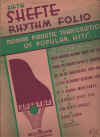 Fifth Shefte Rhythm Folio Modern Pianistic Transcriptions of Popular Hits used book for sale in Australian second hand music shop