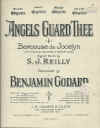 Angels Guard Thee Berceuse de Jocelyn (in Db) Reilly Benjamin Godard used piano sheet music score with violin and violoncello 
accompaniment ad lib for sale in Australian second hand music shop