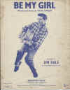 Be My Girl used sheet music