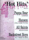 4 Hot Hits Volume 14 PVG songbook ISBN 0949789496 MS03467 used song book for sale in Australian second hand music shop