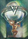 Van Halen 5150 PVG songbook ISBN 0947106995 VF1309 used song book for sale in Australian second hand music shop