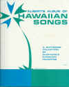 Albert's Album of Hawaiian Songs piano songbook