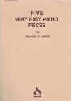 Five Very Easy Piano Pieces William G James Allans Edition No.301 used piano book for sale in Australian second hand music shop
