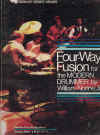 Four-Way Fusion For The Modern Drummer William Norine Jr 1980 Berklee Series/Drums used drumming method book on fusion drumming for sale in Australian second hand music shop