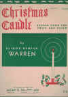 Christmas Candle sheet music