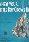 When Your Little Boy Grows Up (And Falls In Love) 1935 sheet music
