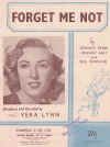 Forget Me Not used sheet music