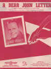A Dear John Letter used sheet music