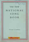 The New National Song Book Folk-Songs Carols And Rounds Full Music Edition piano songbook by  
Charles Villiers Stanford and Geoffrey Shaw with new accompaniments by Sydney Northcote and Herbert Wiseman used piano song book for sale in Australian second hand music shop