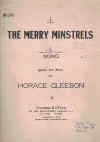 The Merry Minstrels used sheet music