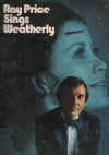 Ray Price Sings Weatherly Jim Weatherly PVG songbook